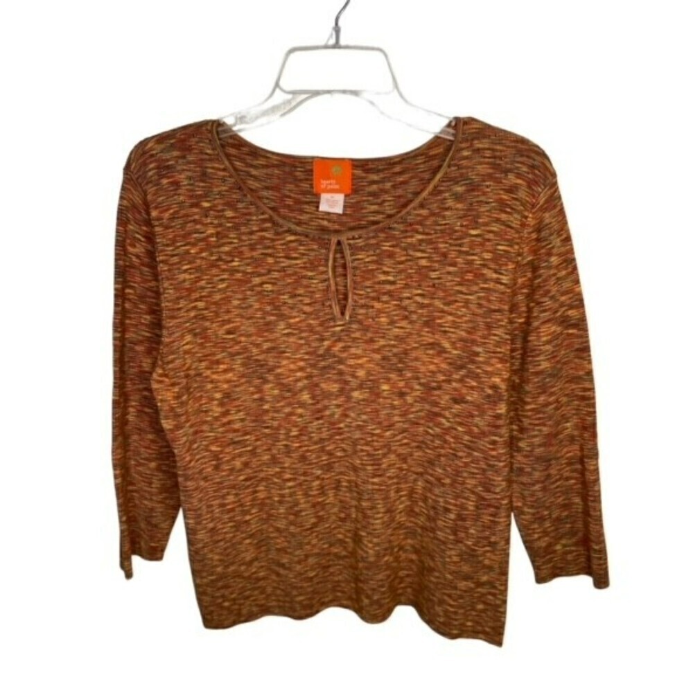 Women's NWT Hearts‎ of Palm Sweater Beaded Size: XL NEW